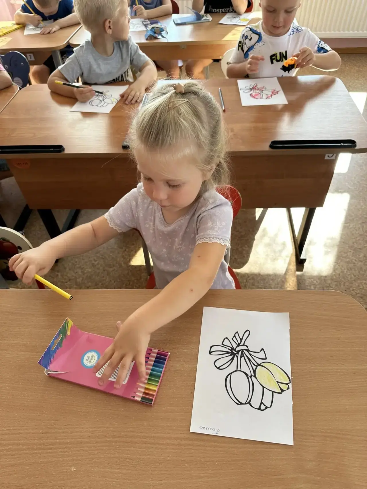 🍁 День знаний в нашем детском саду: рисуем, играем и готовимся к школе! 🎒Первое сентя...