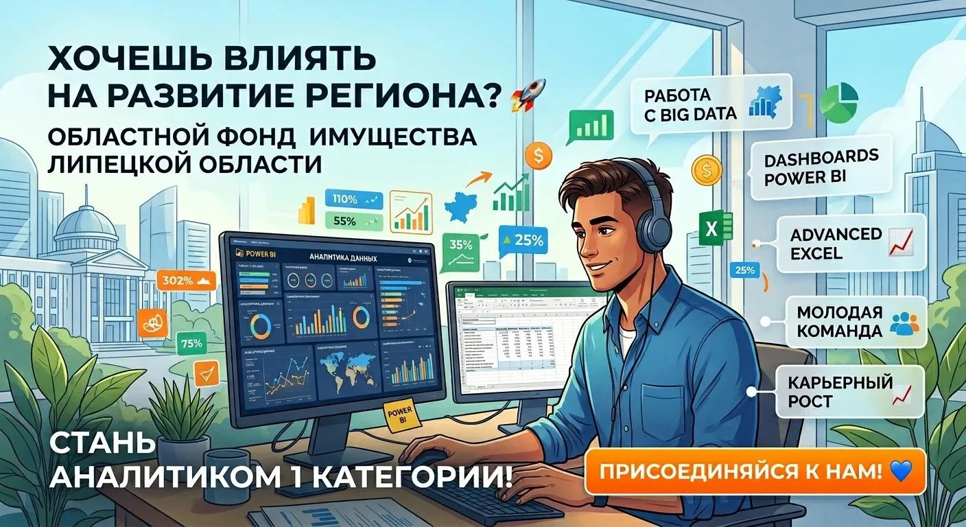 🚀 Хотите влиять на развитие региона и работать с большими данными?