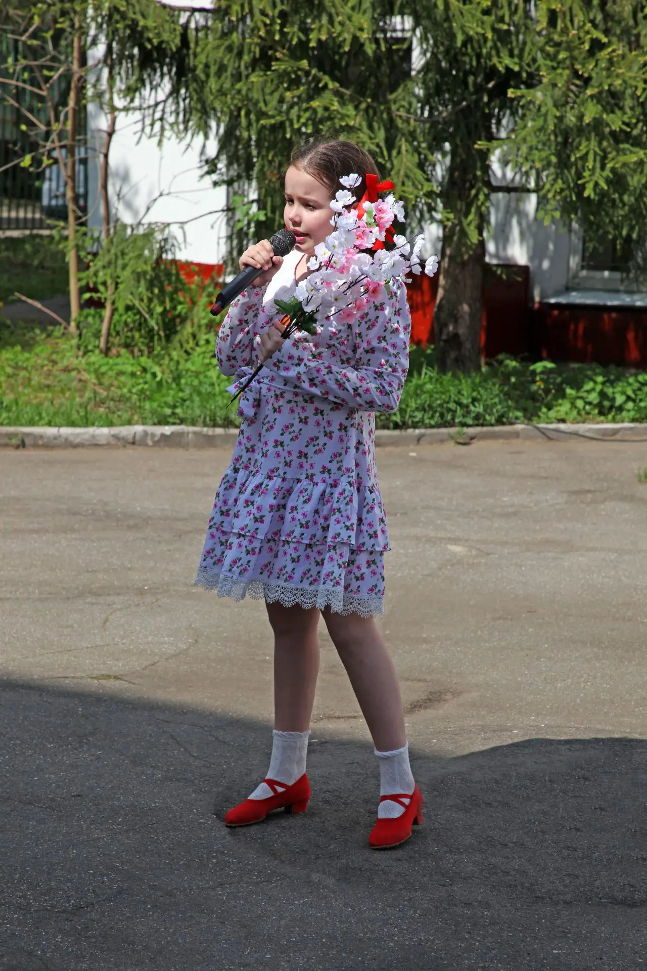 🏅Мы помним, мы гордимся!  🌺 На этой неделе в школе прошли торжественные митинги, посвящённые Дню Вел