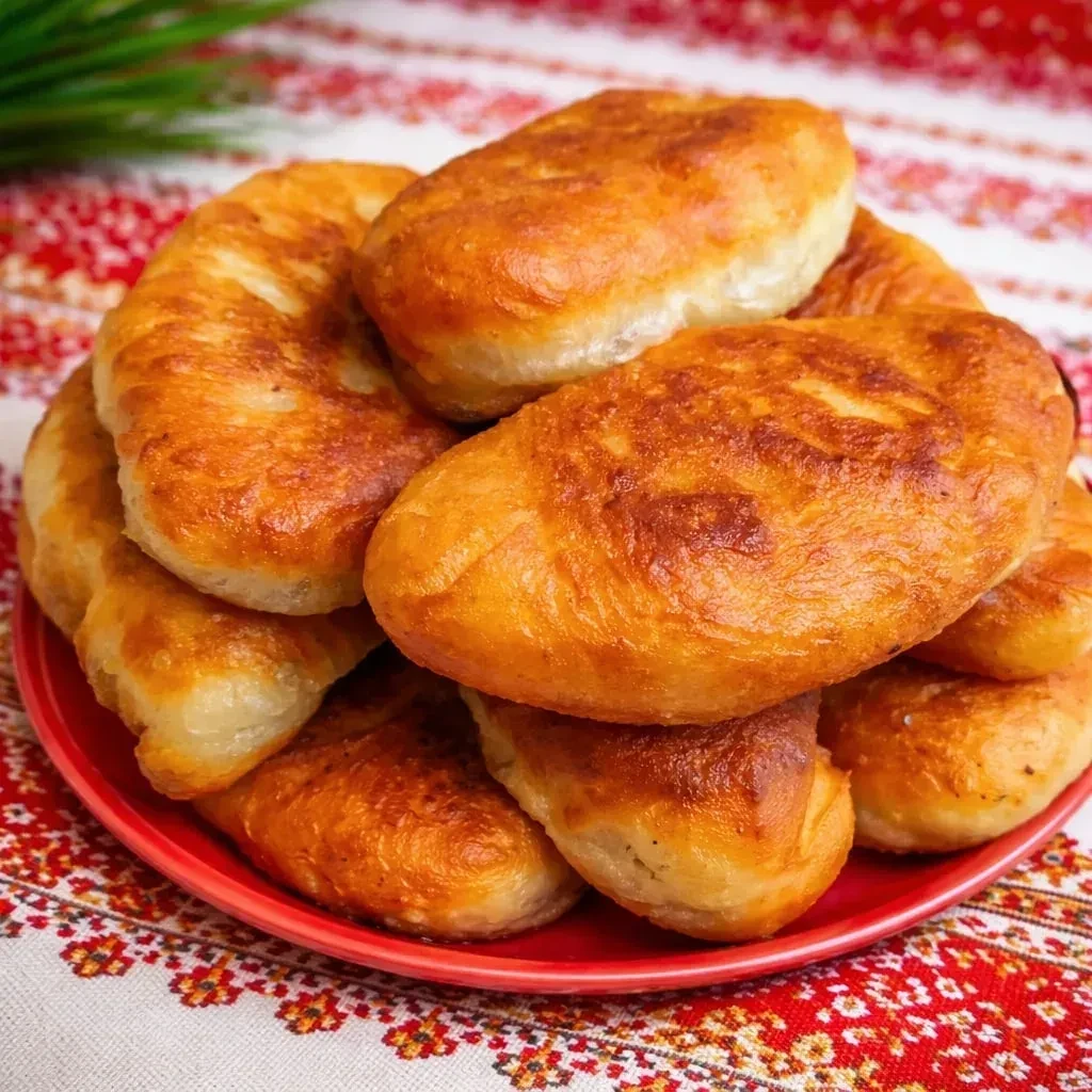 ПИРОЖКИ С МЯСОМ И РИСОМ КАК НА РЫНКЕ  ИНГРЕДИЕНТЫ: ТЕСТО: ✅ Картофель — 150 г ✅ Отвар картофеля — 30