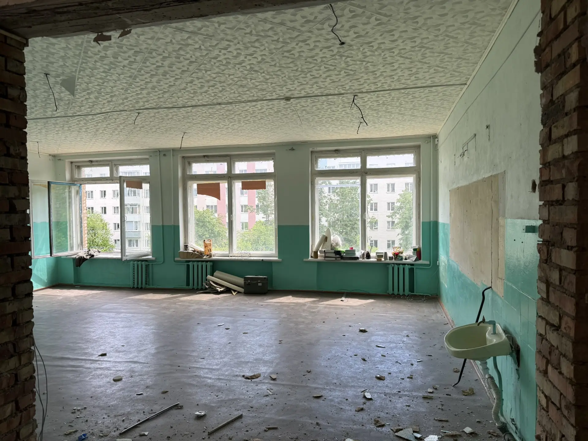 🏫 Начало капитального ремонта в нашей школе!