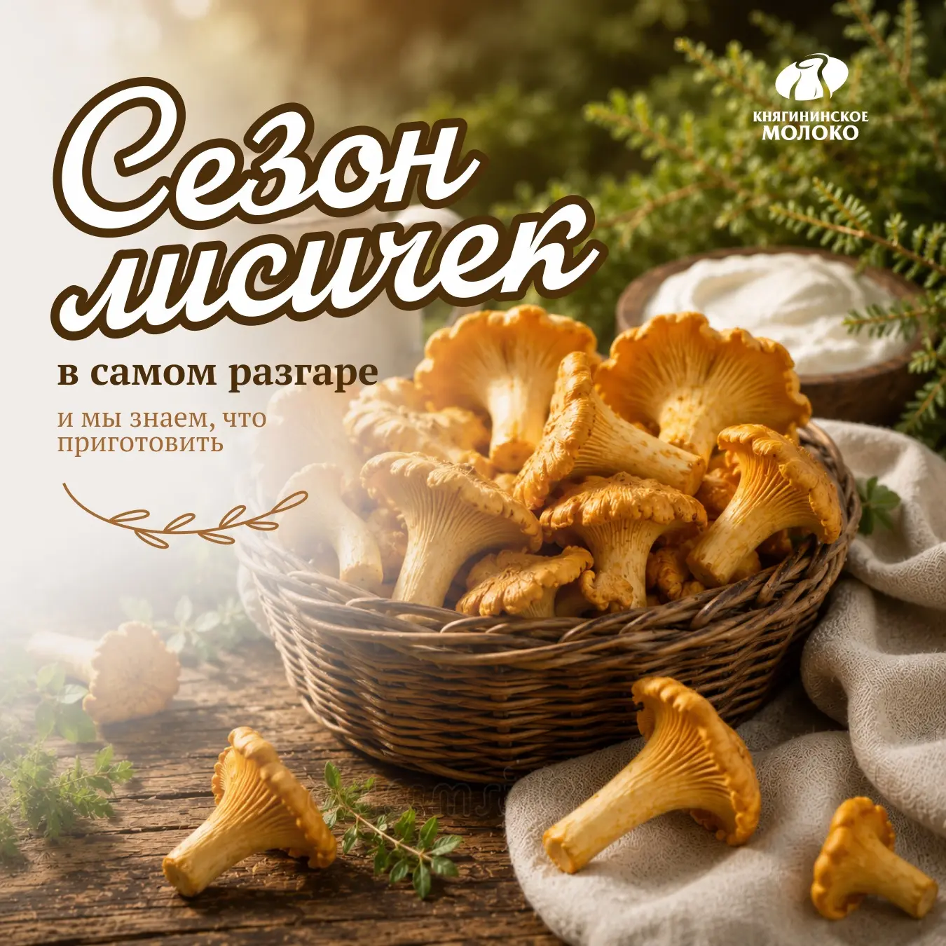 Сезон лисичек в самом разгаре – мы не можем вас оставить без вкусных идей!