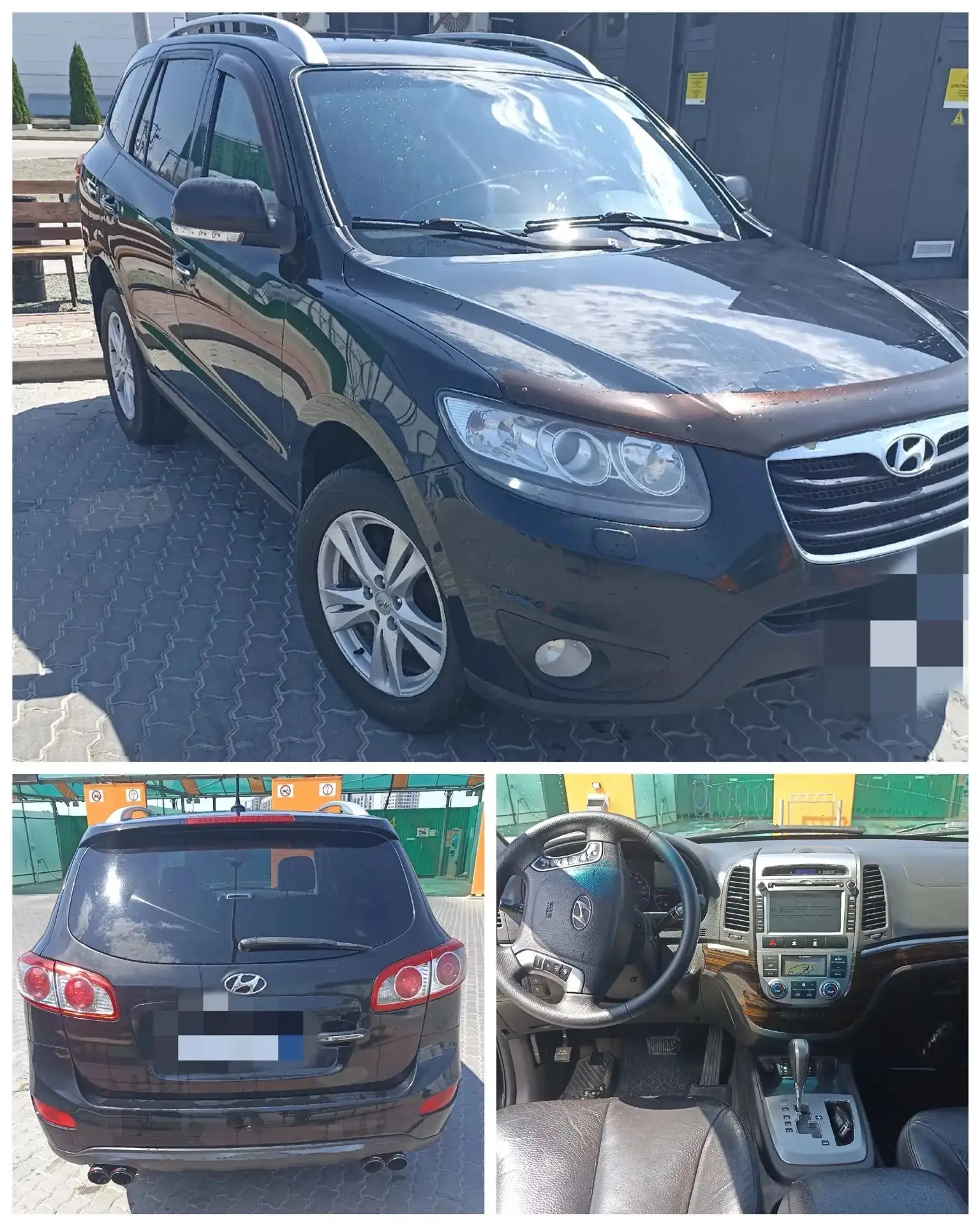 В продаже Хендай Сантафе 2011года 2.4 бензин, автомат, полный привод. В правильном чёрн...