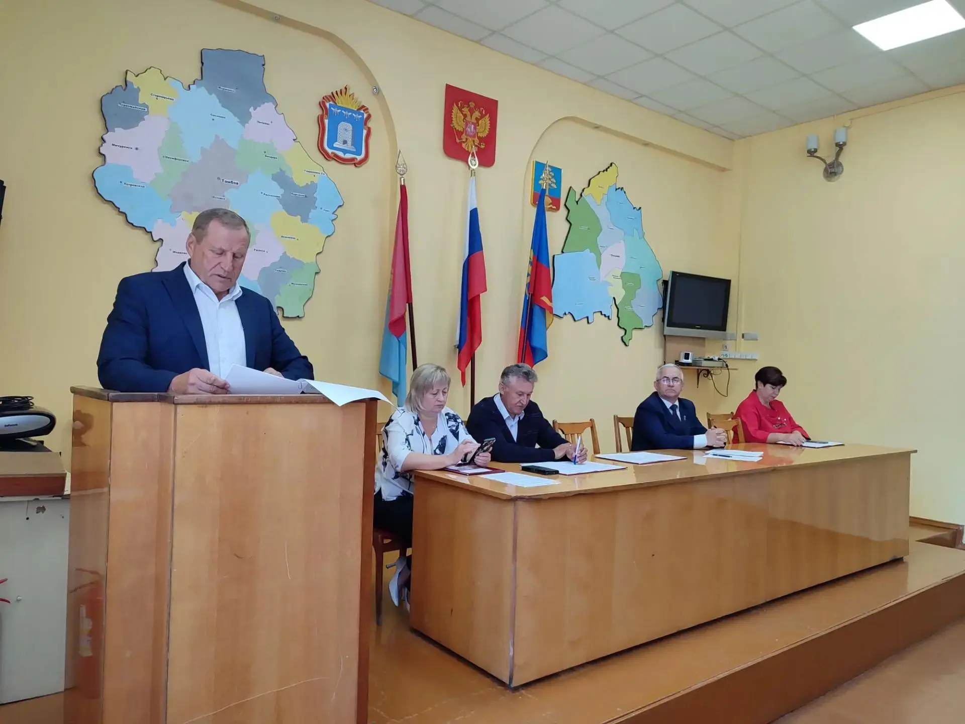 ⚡ Под председательством главы Пичаевского муниципального округа Виктора Лазутина состоя...