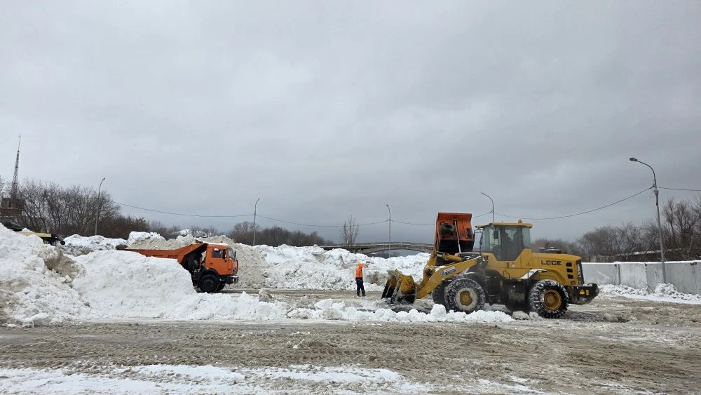 ❄️С 1 по 11 января на снегоплавильных пунктах Казани приняли в 3 раза больше снега, чем за аналогичн