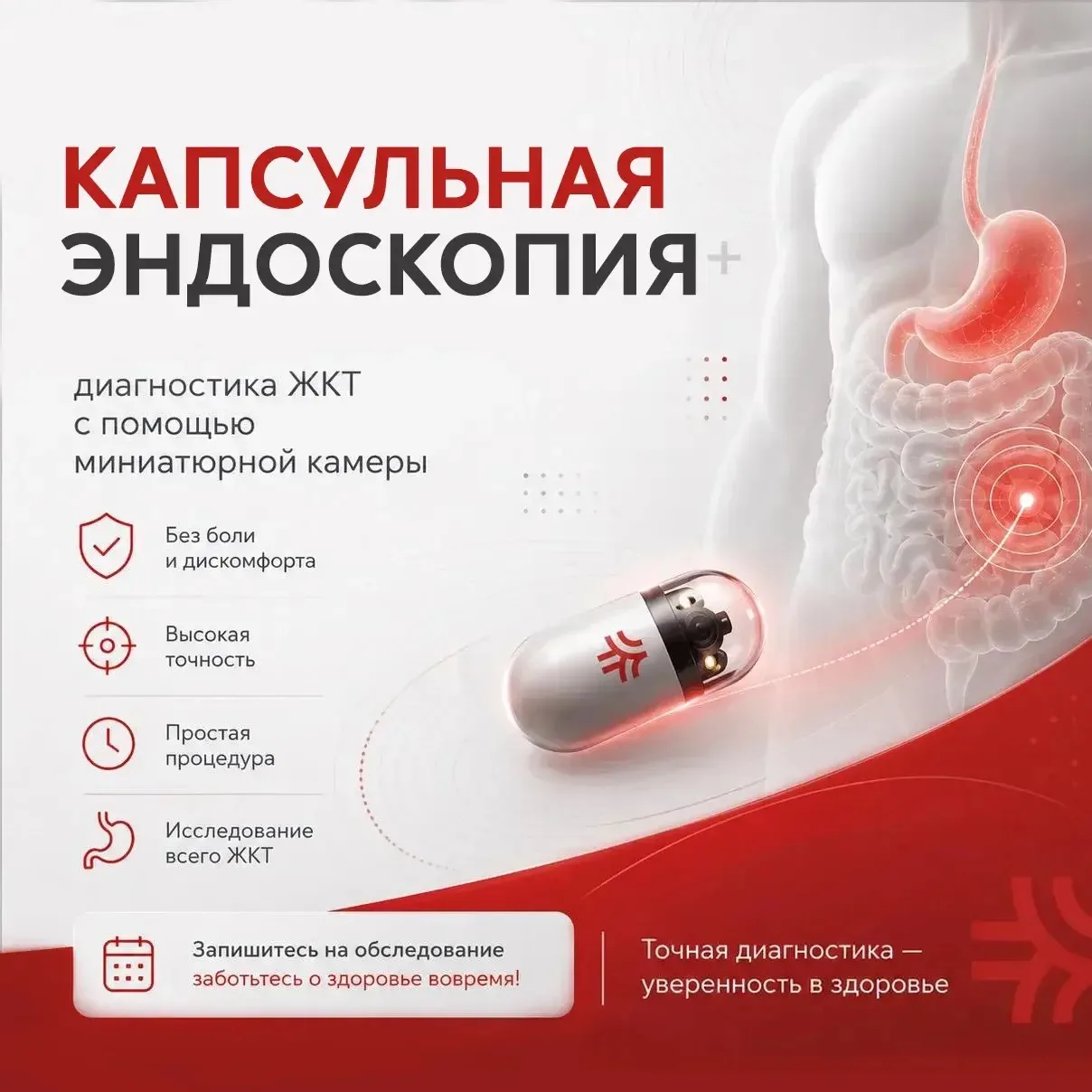 💊 Камера размером с капсулу - и целое исследование ЖКТ