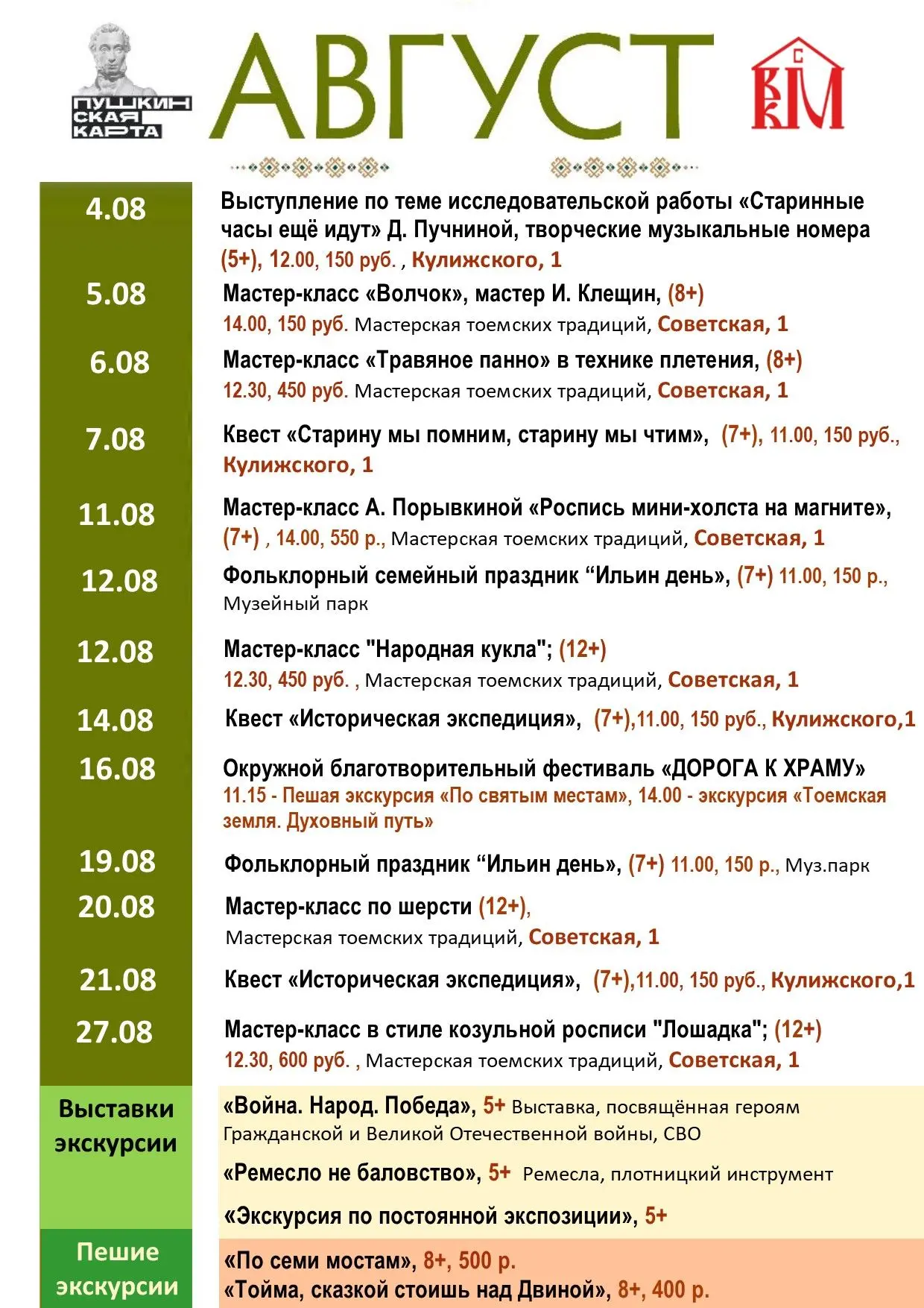 Медиа публикации