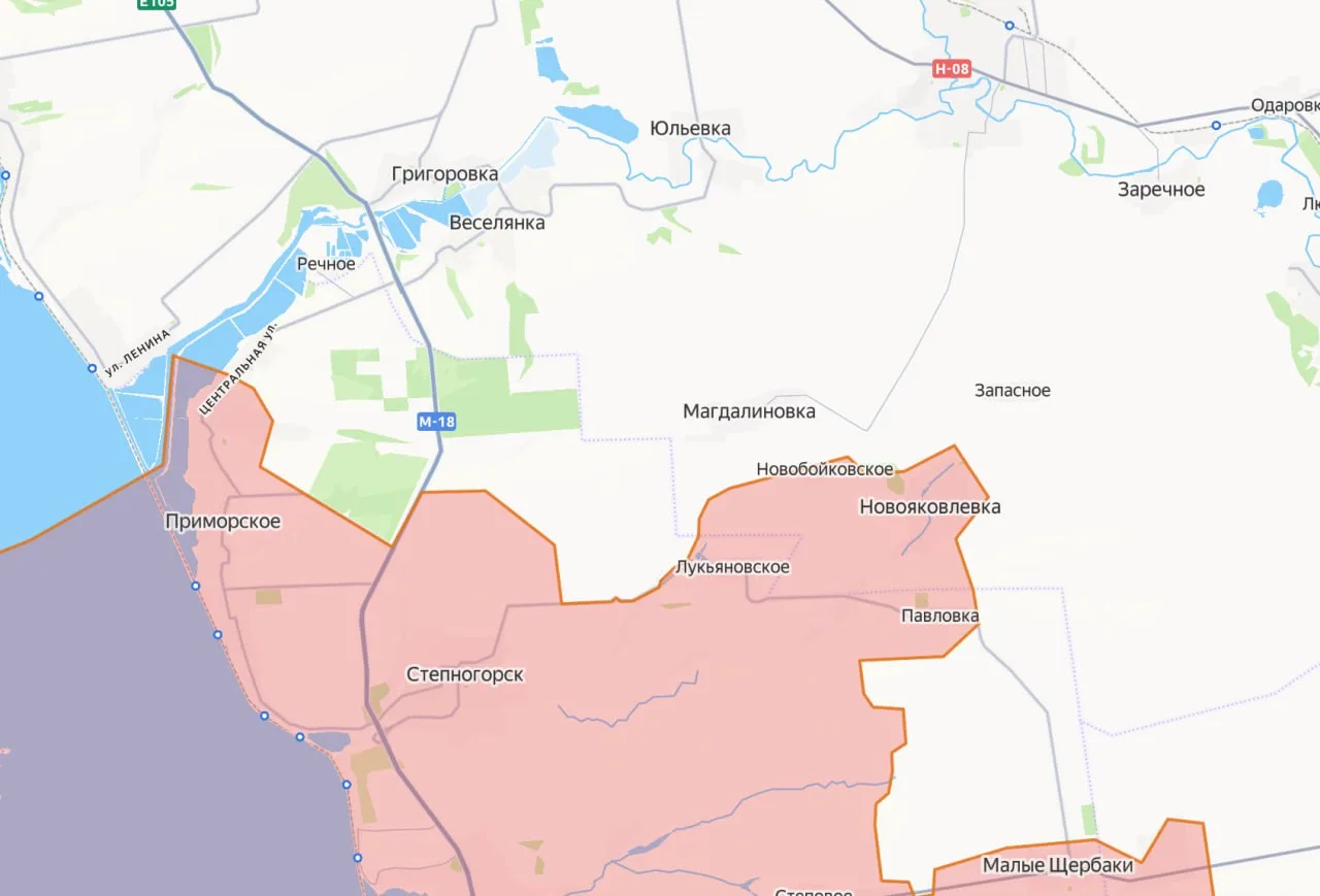 Бумажные успехи на Запорожском фронте, о которых нас спросили сегодня, остаются бумажными.