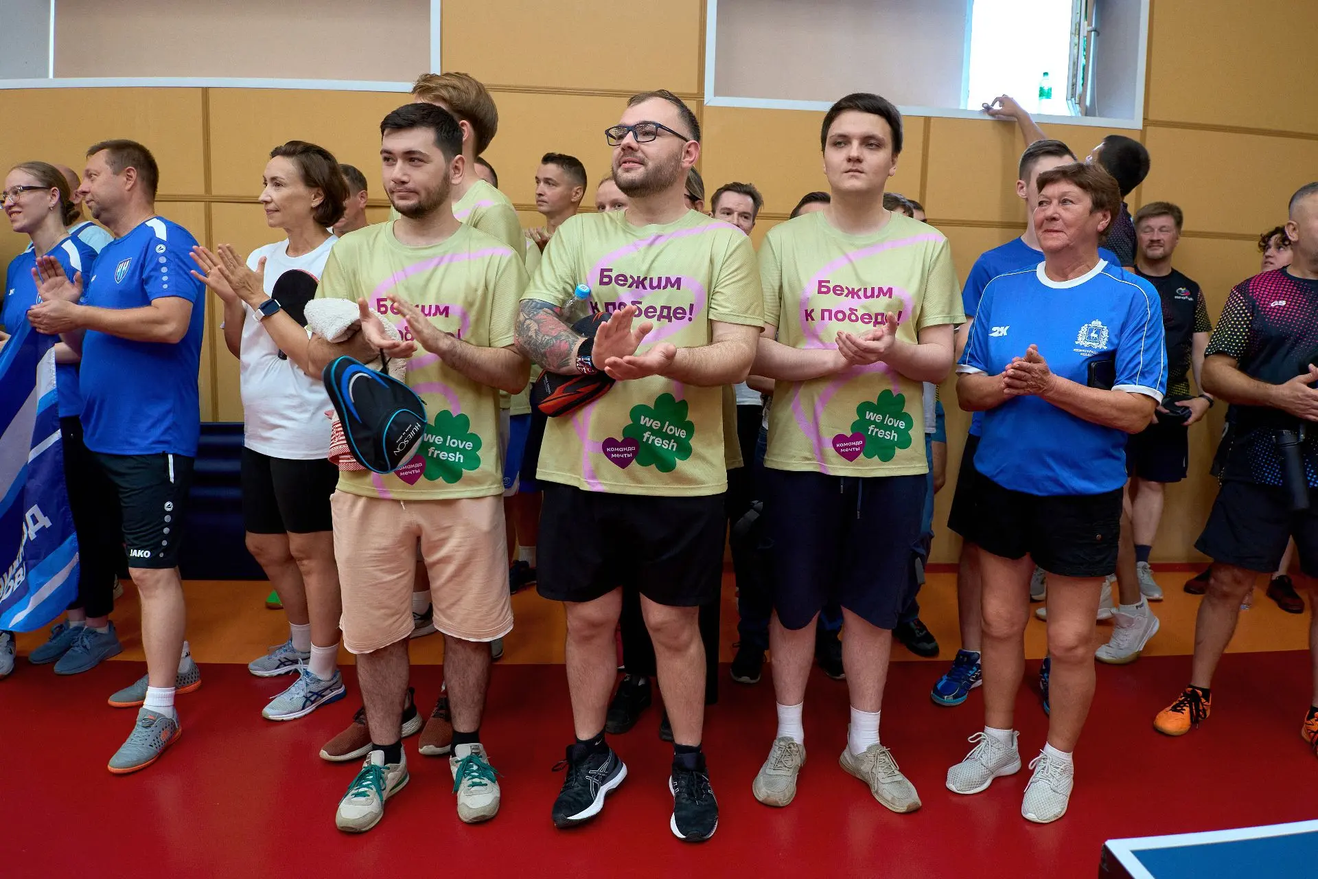 🏓 Команда SPAR на турнире по теннису!