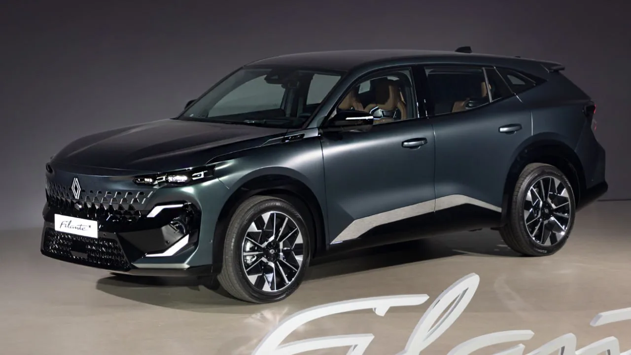 Renault Filante — флагманский кроссовер от Geely и Renault  Премьера состоялась в Южной Корее, где с