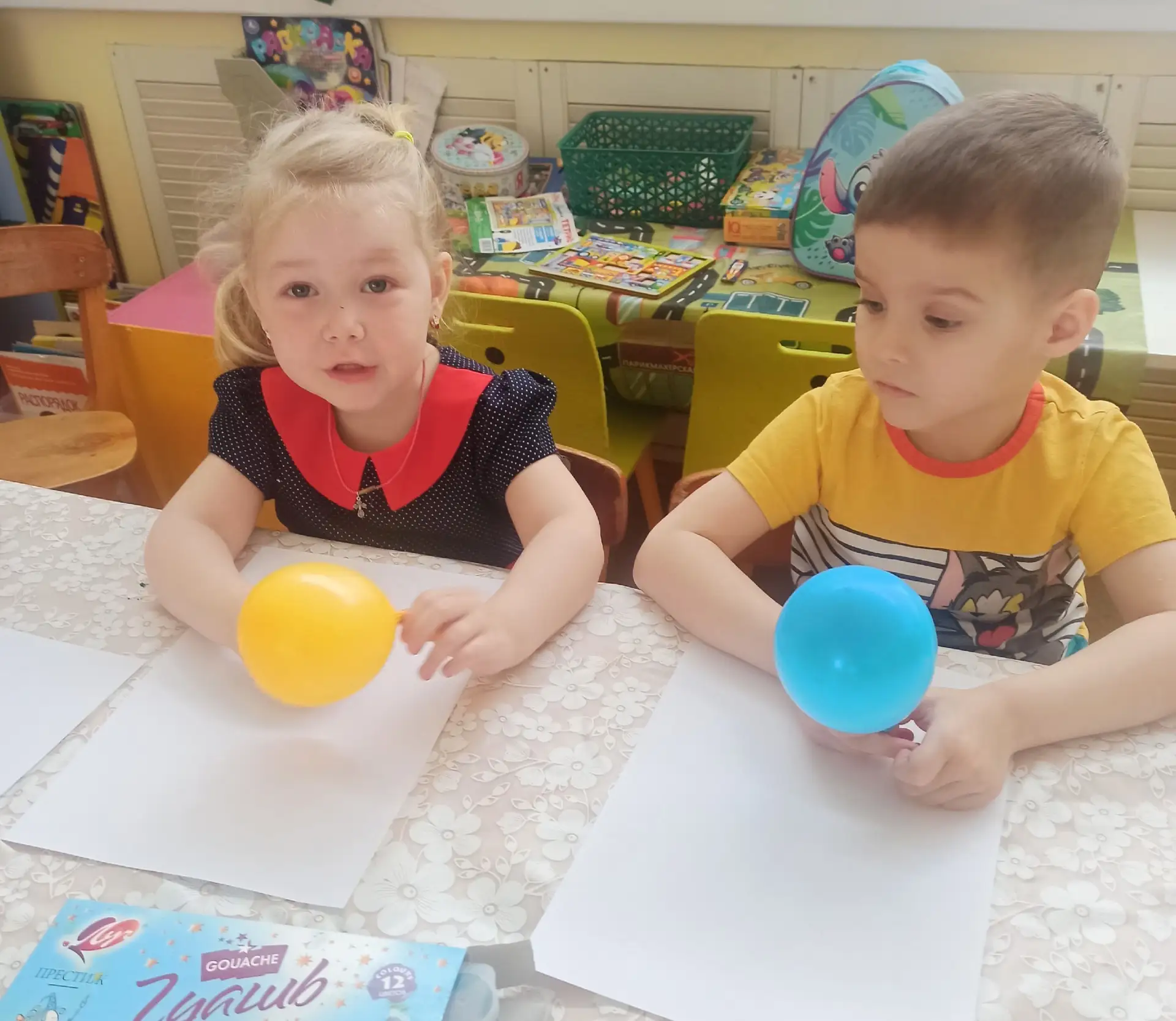 ✨ Нетрадиционное рисование 🎈🎈🎈 воздушными шарами! ✨