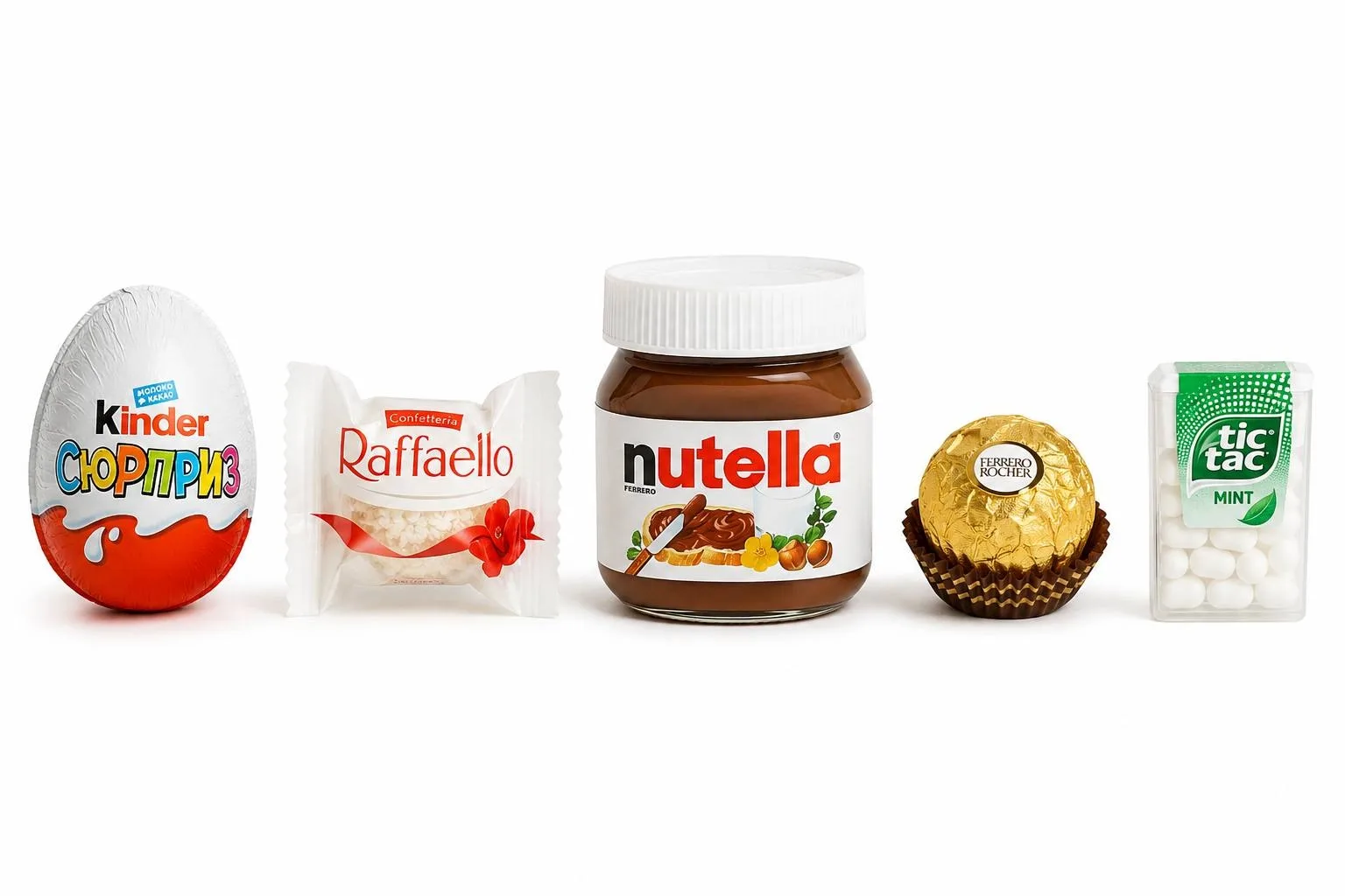 🙅🏻 Из магазинов «Пятёрочка» и «Перекрёсток» исчезнут Kinder, Raffaello, Nutella, Ferr...