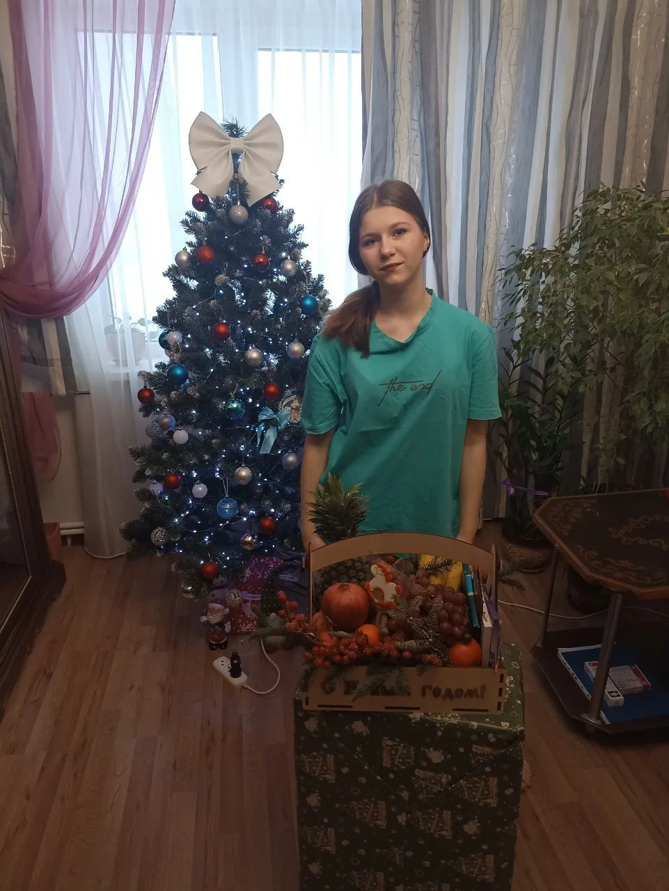 ❄️Министр исполнил новогоднее желание юной школьницы из Красноармейска Министр области — председател