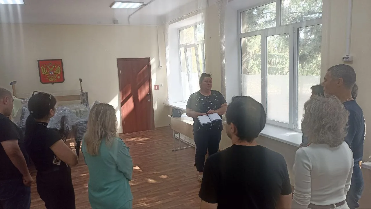 📌 Депутат Тельмановского муниципального совета Юлия Налбат провела рабочую встречу с к...