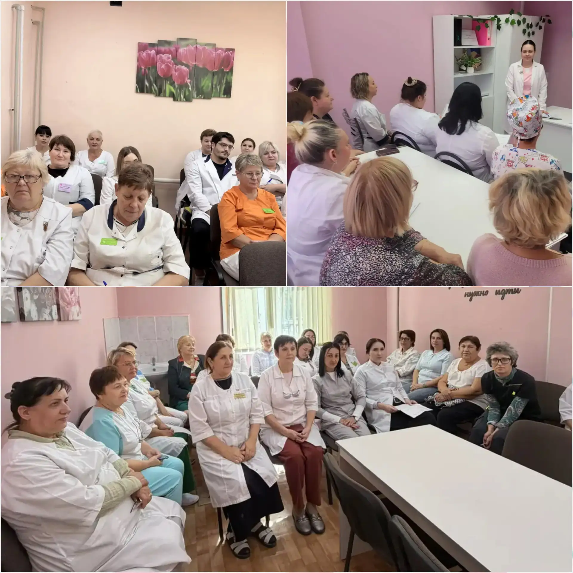 В детских поликлинических отделениях №1,2 и 5 прошли еженедельные врачебно-сестринские ...
