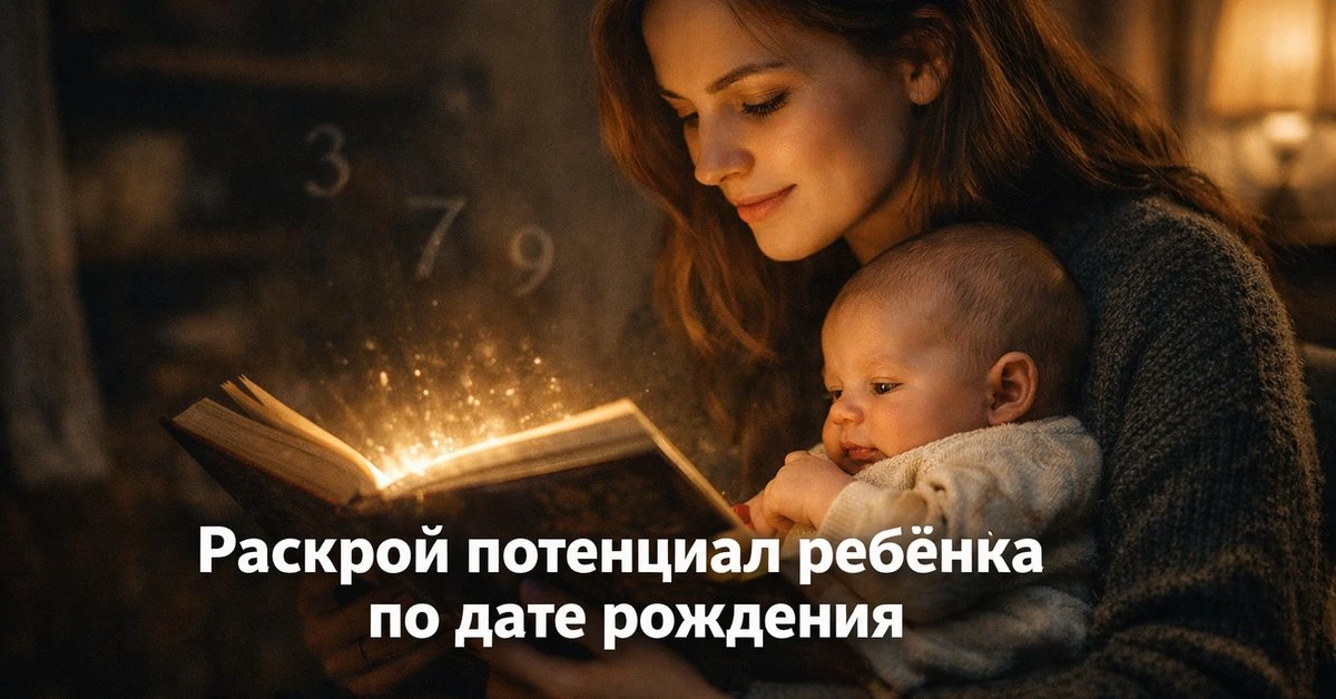 Твой ребёнок уже родился с инструкцией. Ты просто ещё не открыла её.