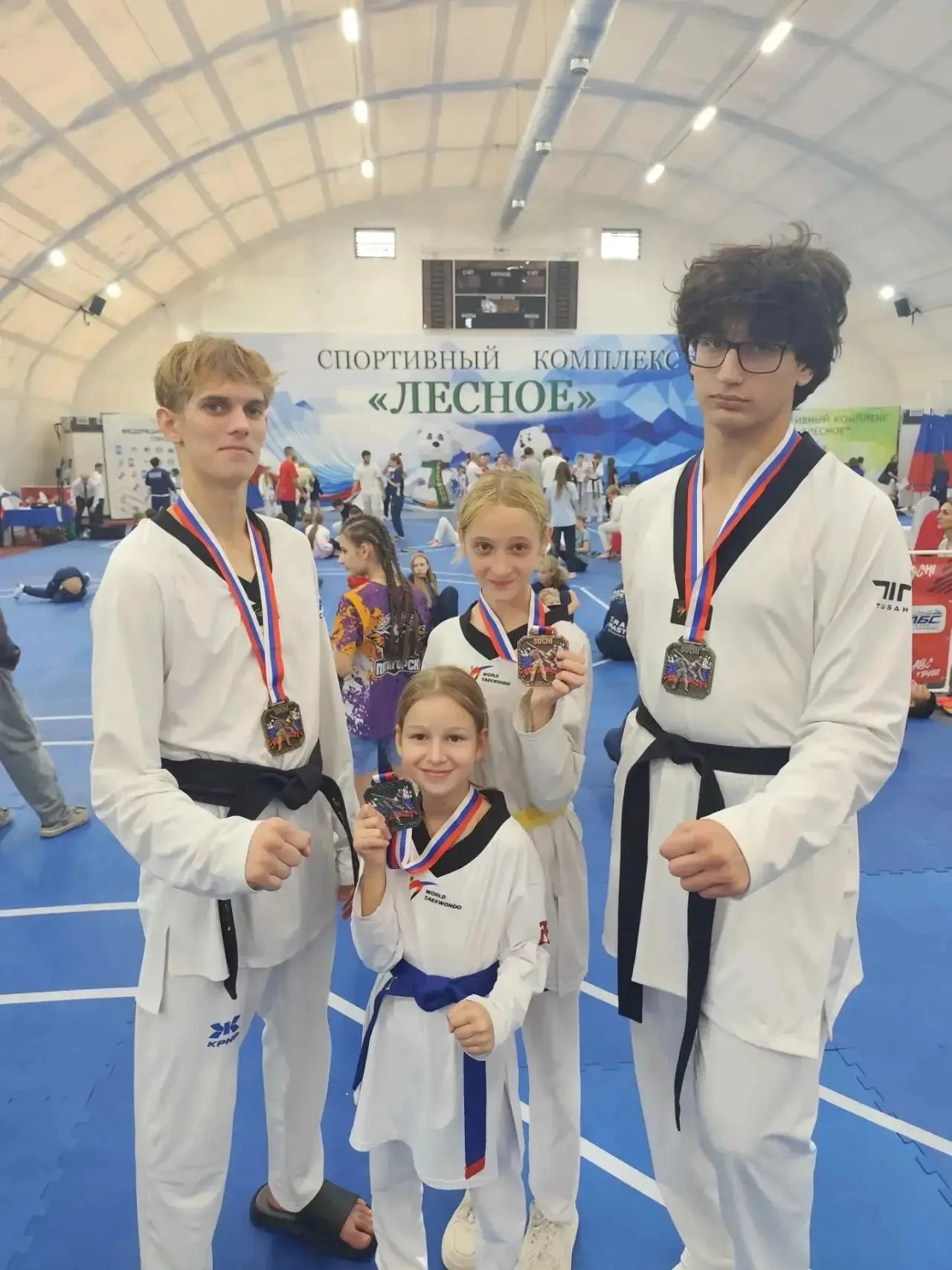 Пять медалей турнира «BLACK SEA CUP 2026» завоевали тхэквондисты спортшколы «Виктория» ...