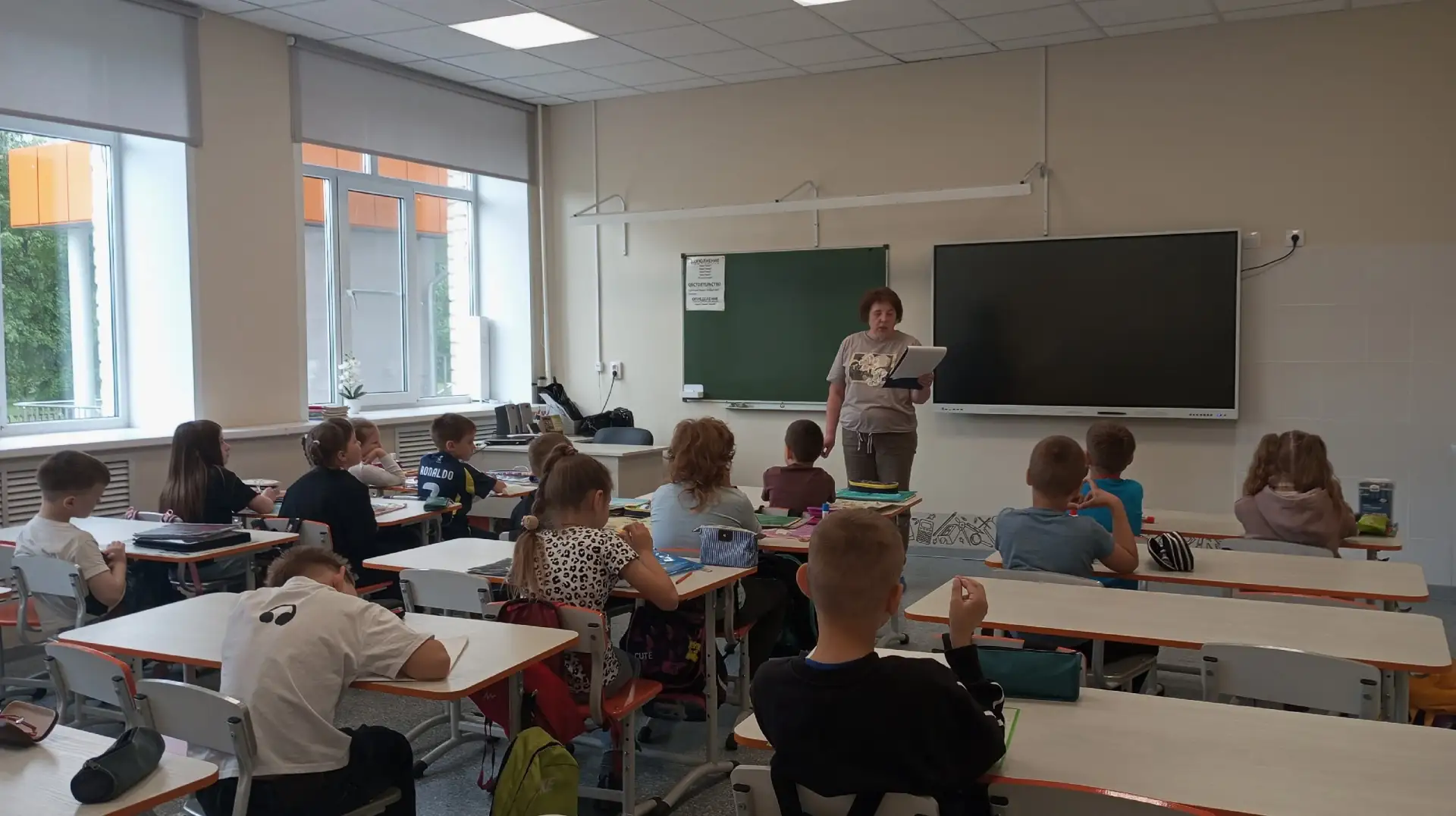 Знакомые с детства родные ромашки