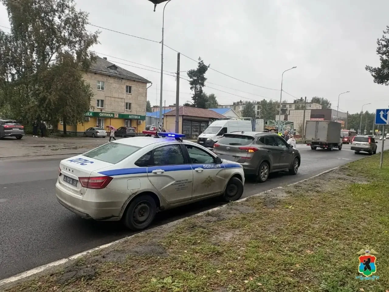В Медвежьегорске водитель сбила пешехода