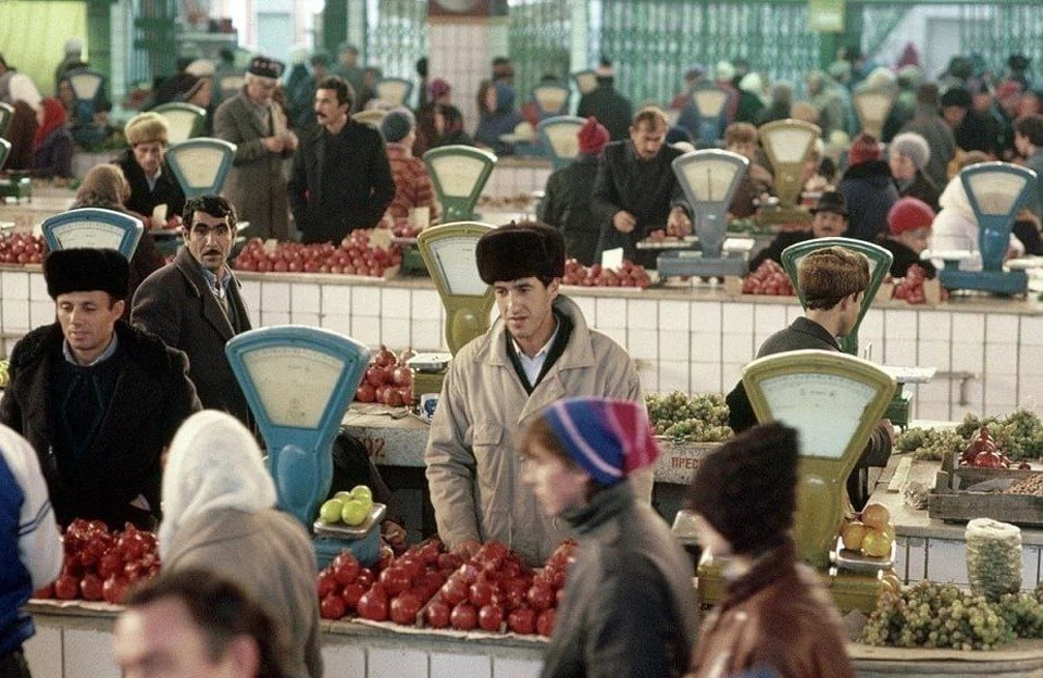 А помните советские рынки?