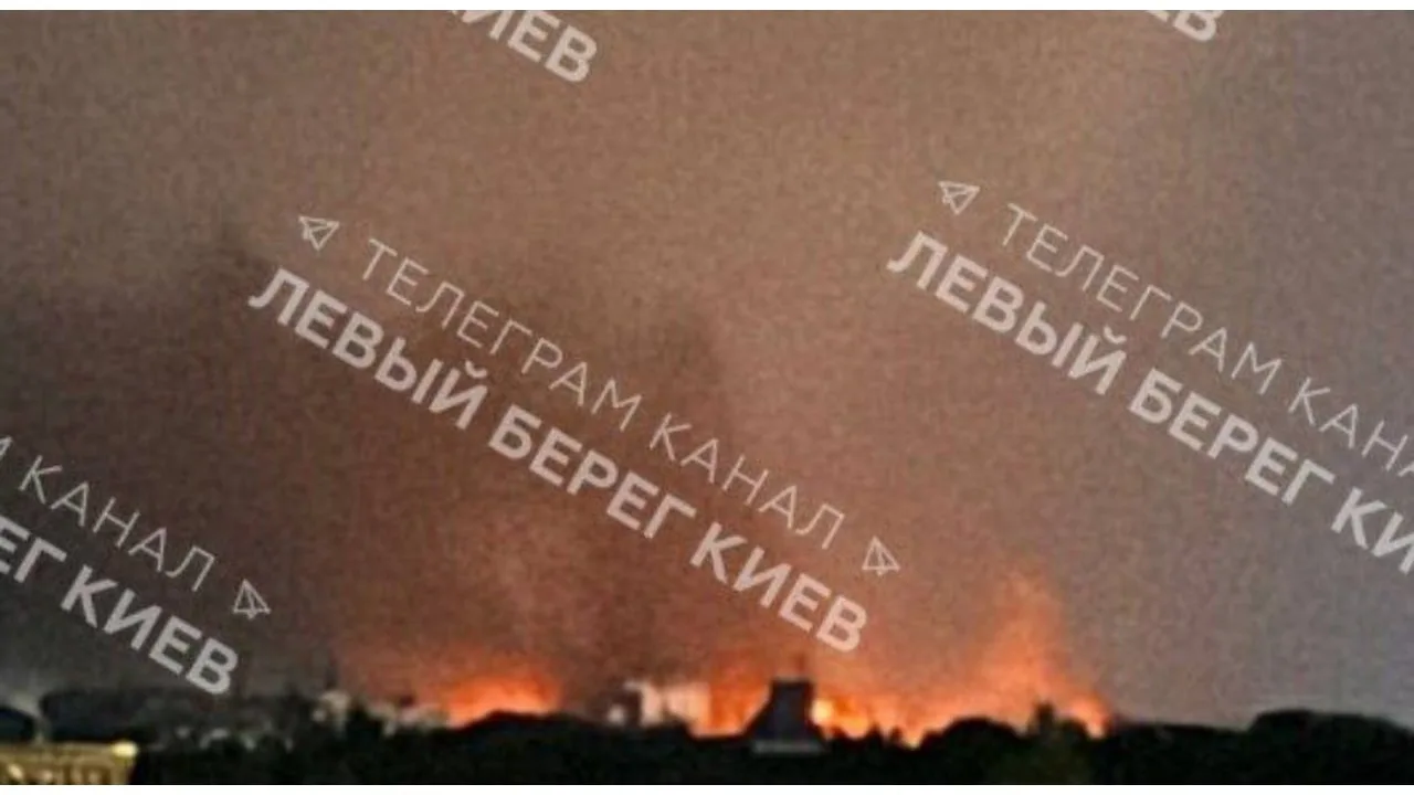 🔥 Ночью по Киеву был нанесен удар баллистическими ракетами.