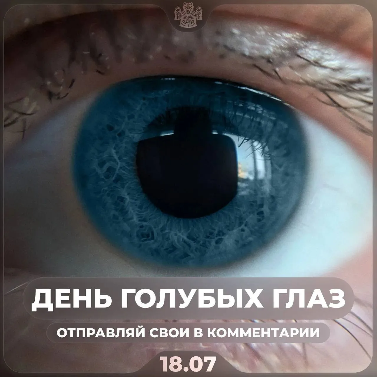 🩵 Сегодня — День голубых глаз

Такой цвет считается одним из самых редких в мире: его имеют всего 8
