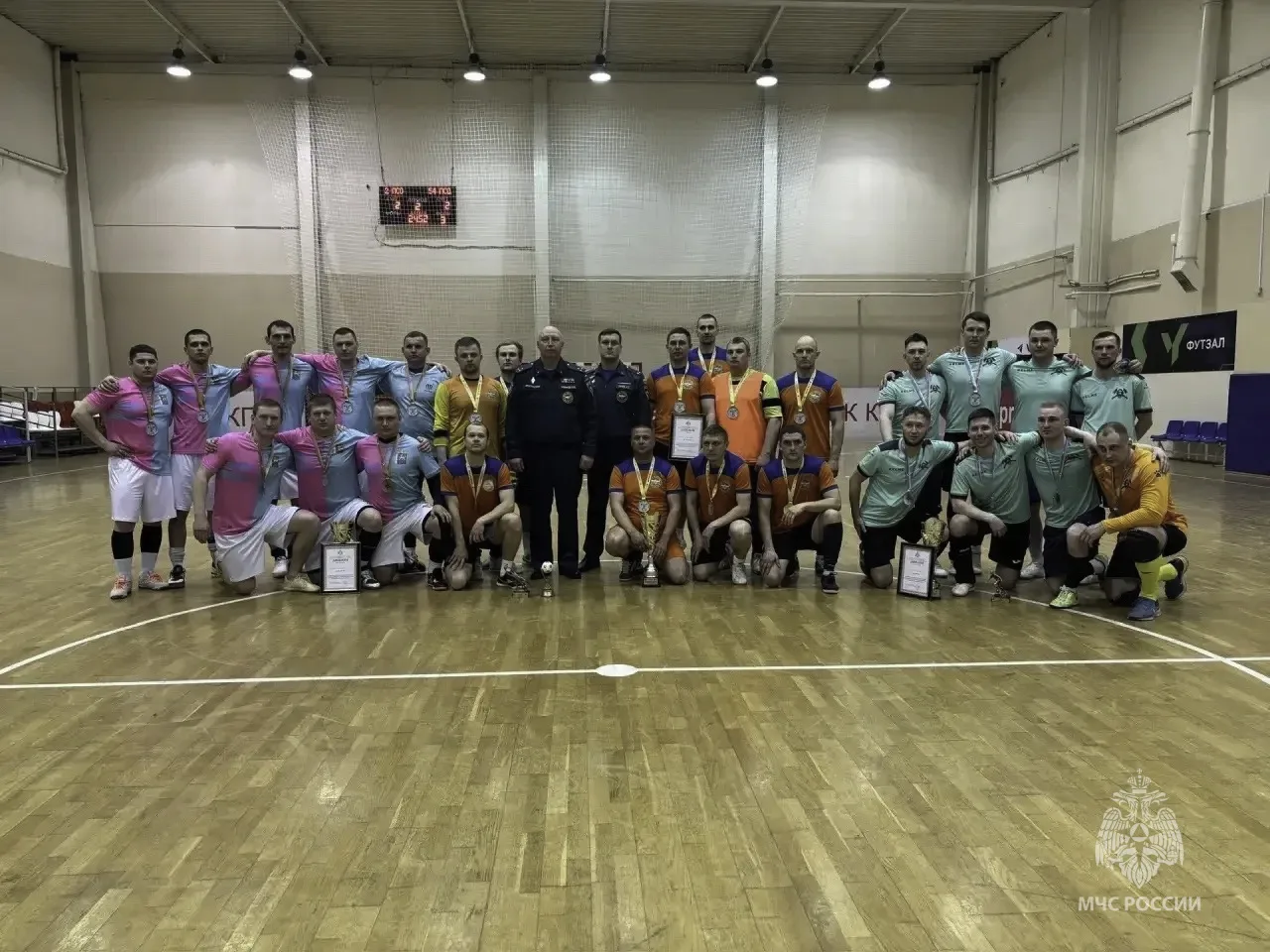 ⚽В Каменске‑Уральском ярко завершился финальный этап спартакиады МЧС Свердловской области по мини‑фу