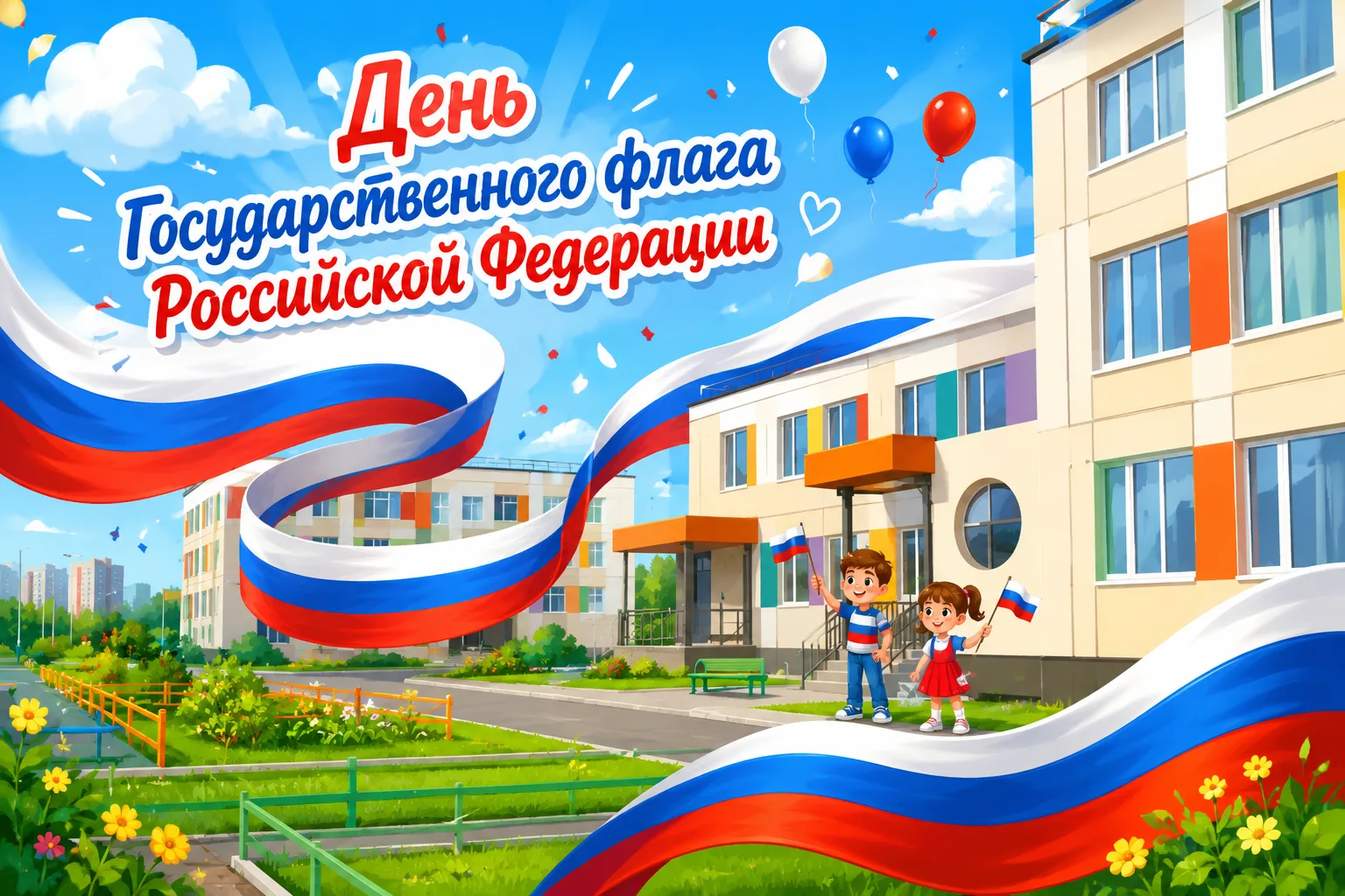 🇷🇺 С Днём Государственного флага Российской Федерации! 🇷🇺
