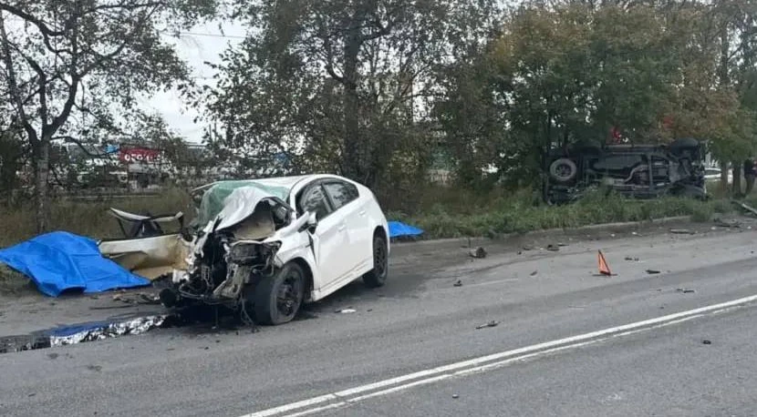 🚔😭 В Находке произошло жесткое ДТП, в котором погибли два человека