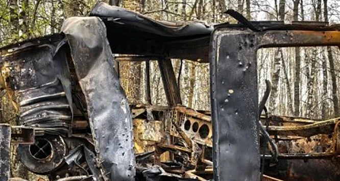 ❗ Возле поселка Мамай Новозыбковского городского округа вражеский дрон атаковал двигавш...