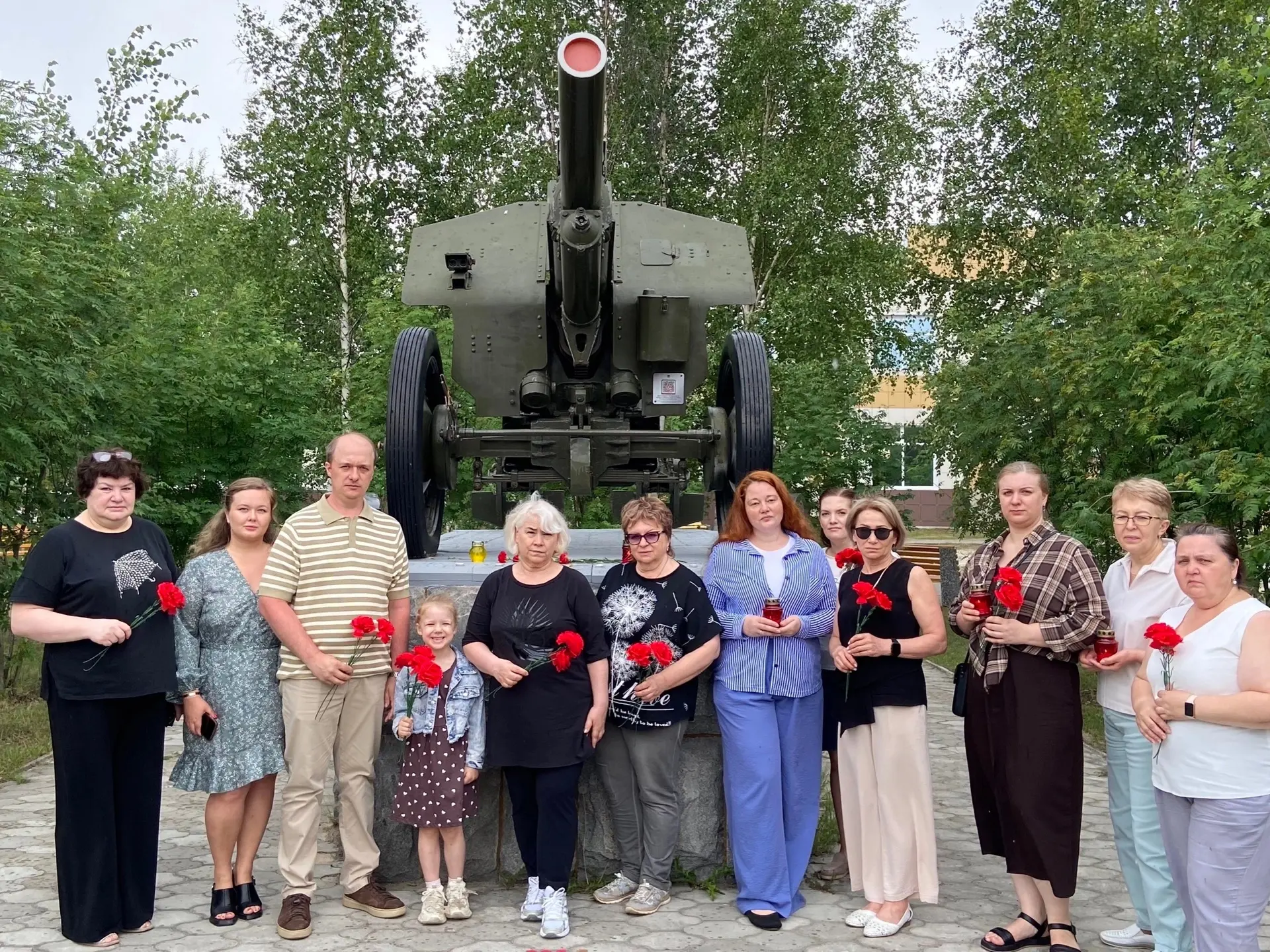 📌В преддверии 85-й годовщины начала Великой Отечественной войны, педагоги и сотрудники нашей школы 