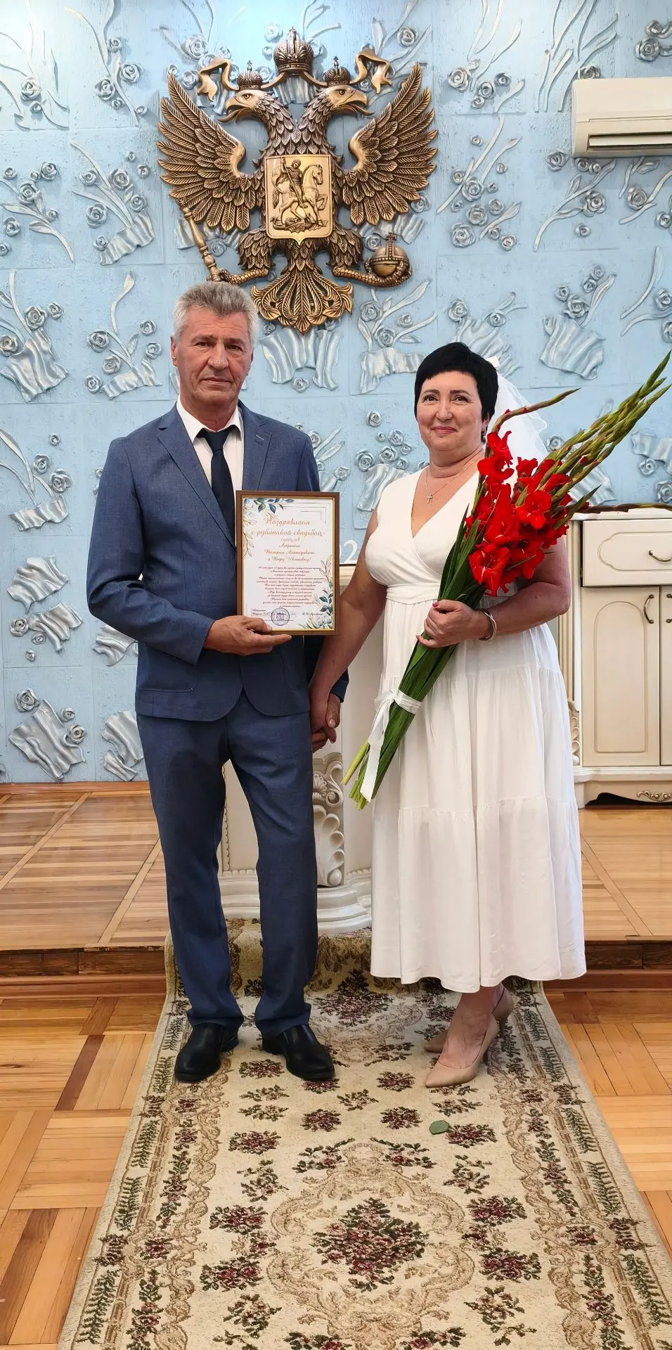 40 лет в ритме любви: супруги Лидины отмечают «Рубиновую» свадьбу! 💍❤️
