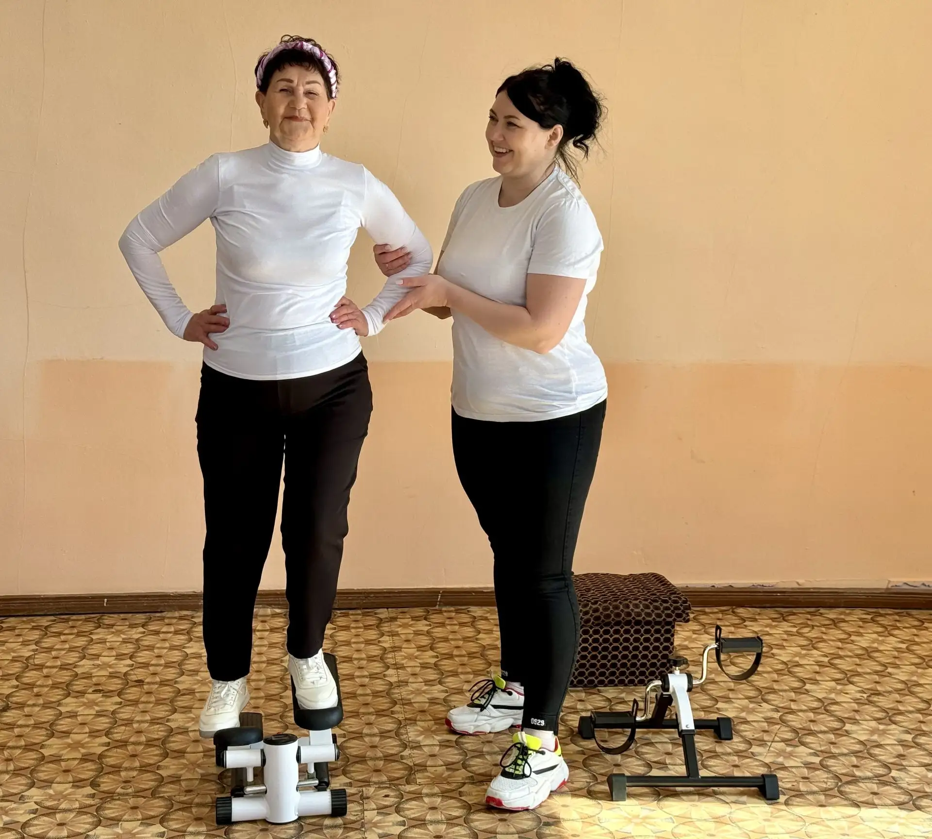 ✨ Социальная технология «Зал для занятий адаптивной физкультурой» в центре социального ...