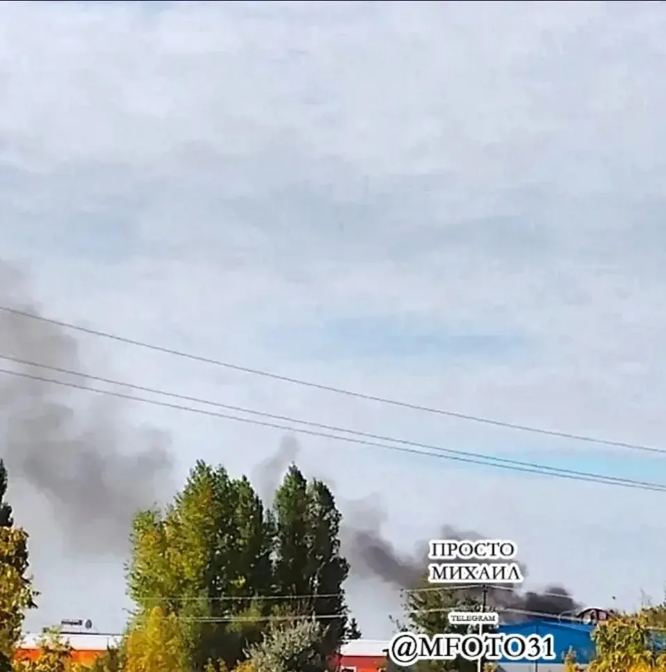 ❗️В промзоне Шебекино атаковали трактор КСС