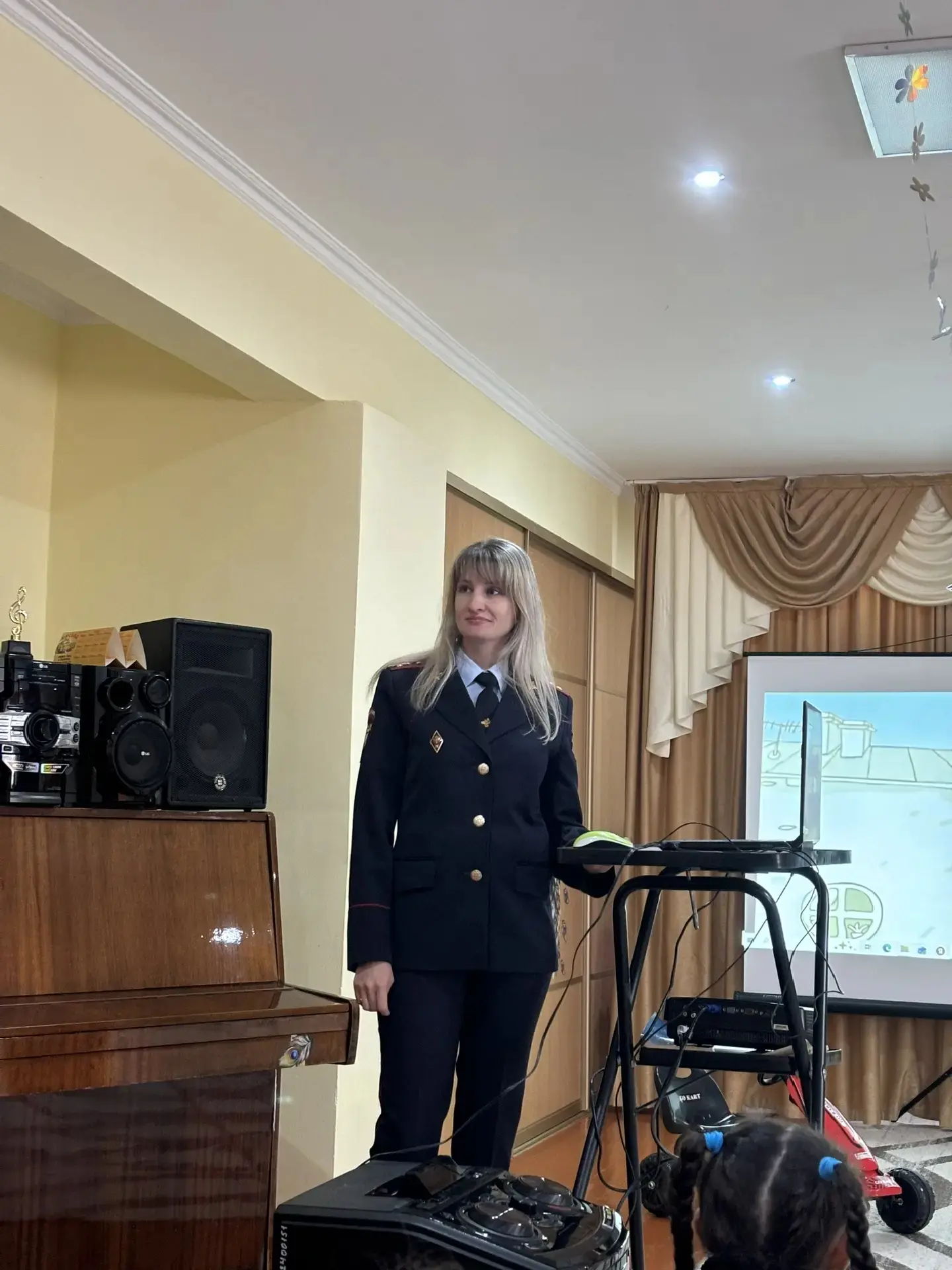 В рамках  акции «Автокресло - детям!» в детском саду 2 ст. Полтавской прошло увлекатель...