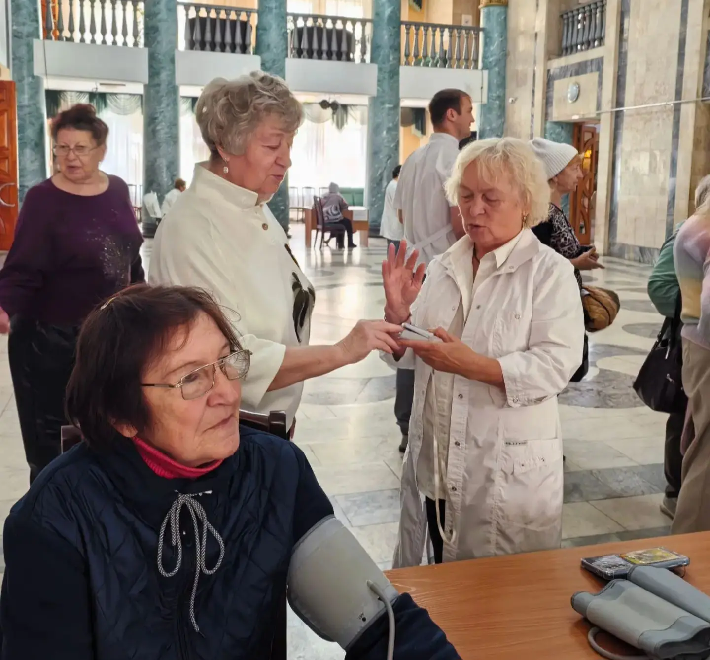 📍Врачи нашего Центра и Кузбасского кардиологического диспансера провели акцию "Здорово...
