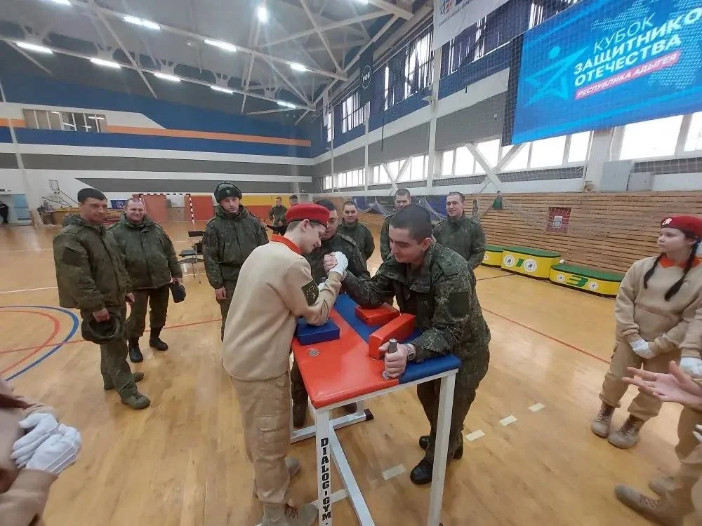 🇷🇺 ЮНАРМЕЙЦЫ НА КУБКЕ ЗАЩИТНИКОВ ОТЕЧЕСТВА  26 февраля в Майкопе прошло действительно важное событие