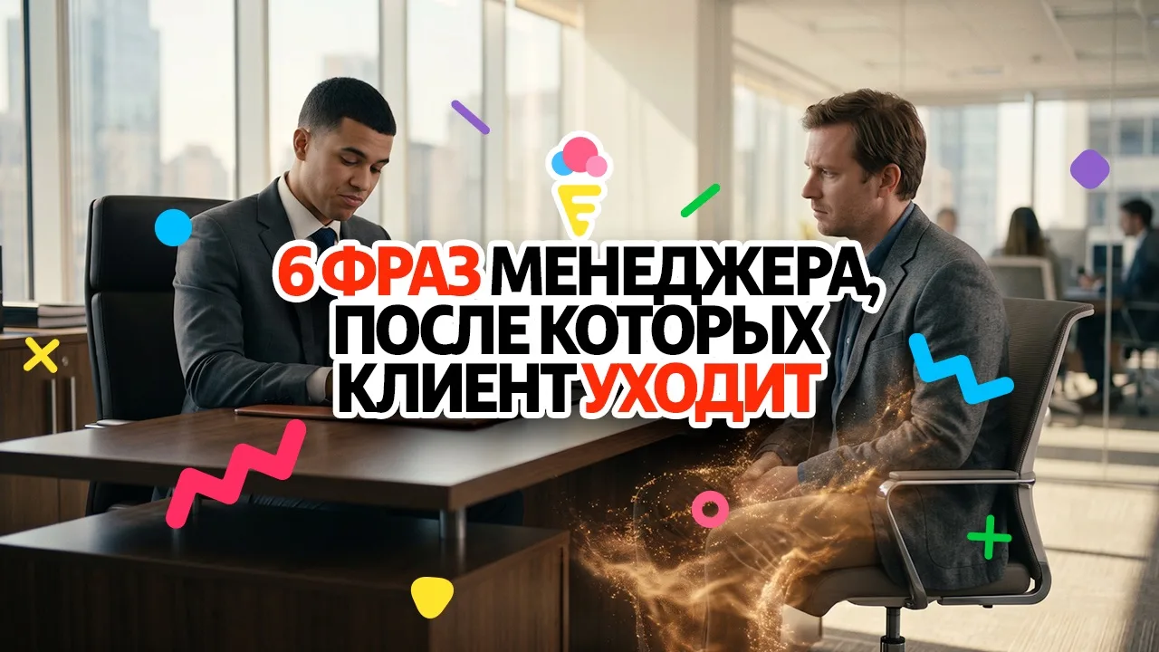 Словом можно спасти, а можно отправить конкуренту. 

Собрали 6 фраз, которые губят сделки и показали