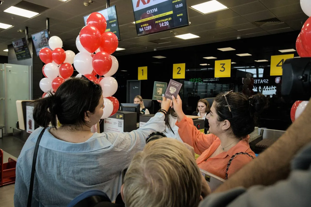 Из Казани в Сухум прямым рейсом✈️

Сегодня Международный аэропорт «Казань» имени Габдуллы Тукая и ав