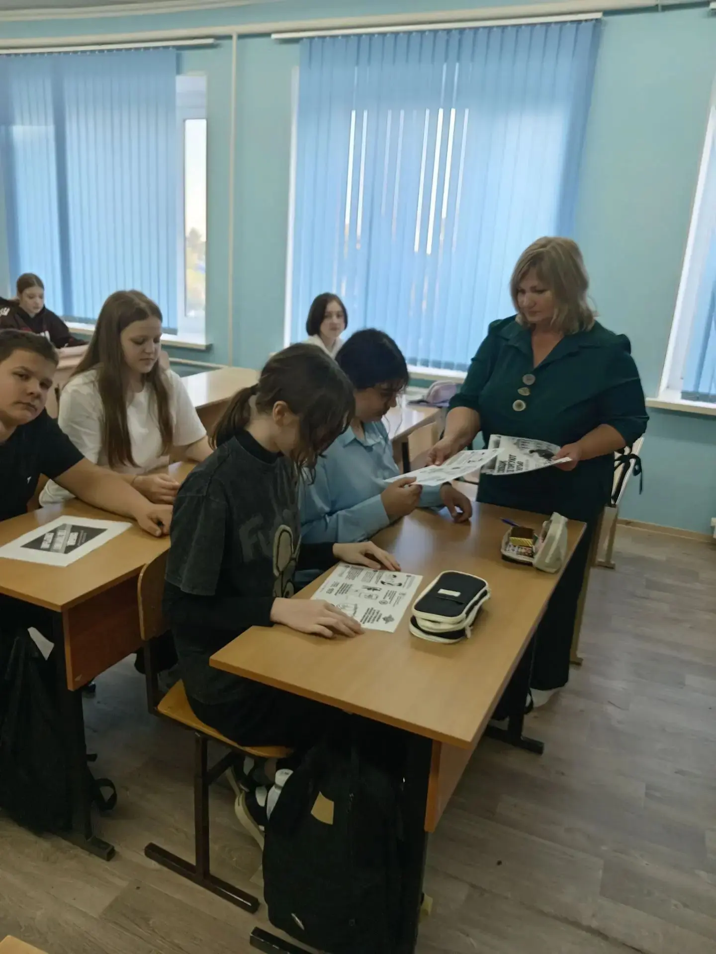 🔶️В школе прошла информационная  антинаркотическая акция  "Сообщи, где торгуют смертью...