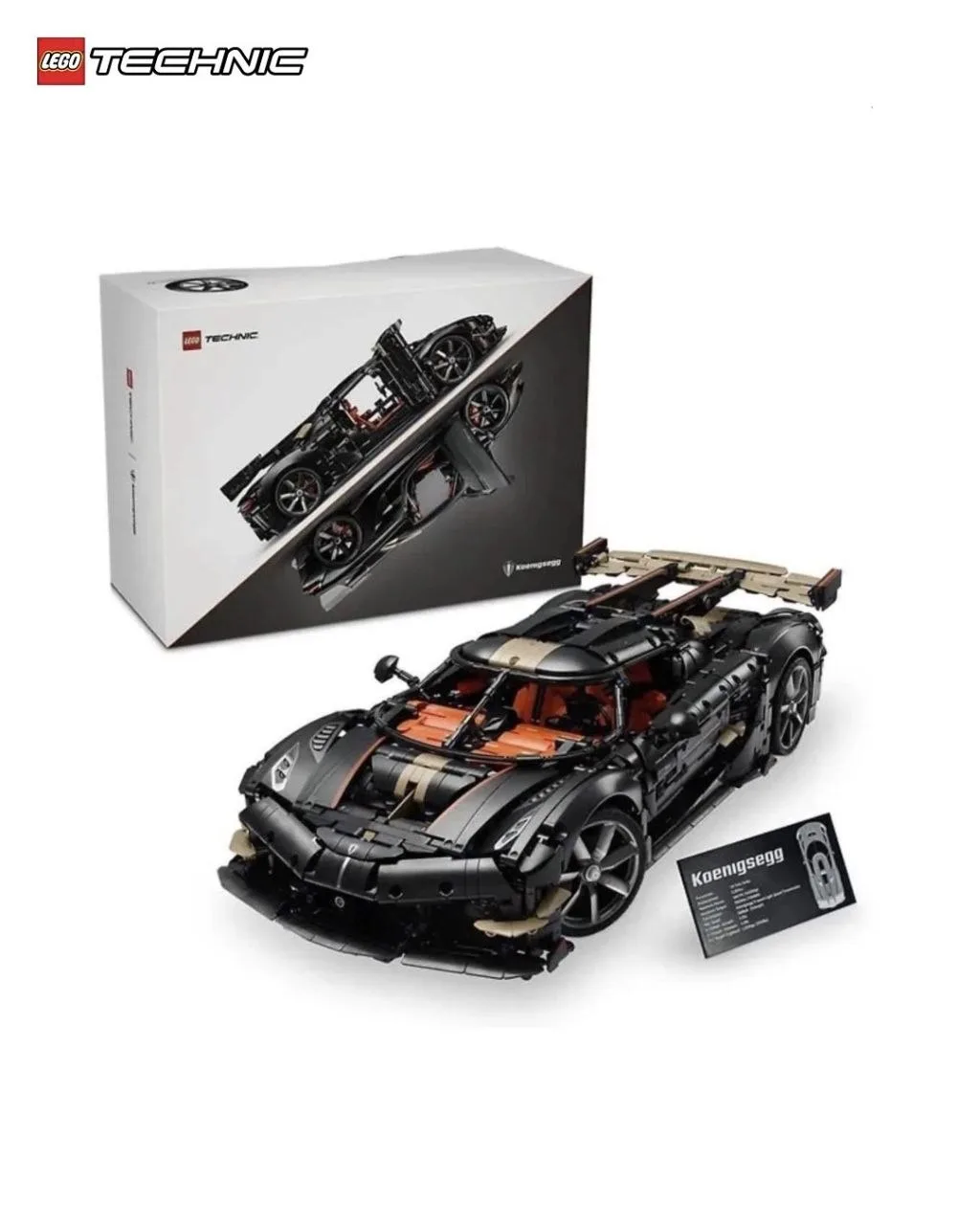 😮Ого, Lego® изменила дизайн коробки 📦 Technic? 

У июльского релиза 42232 Koenigsegg Sadair’s Spea