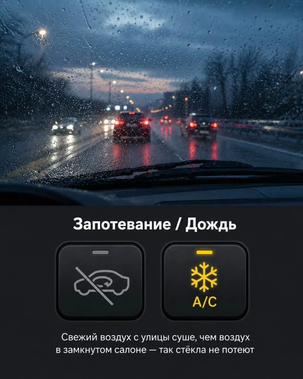 ❄️ В сети напомнили, как правильно пользоваться кондиционером в машине.

Оказывается, мы все эти год