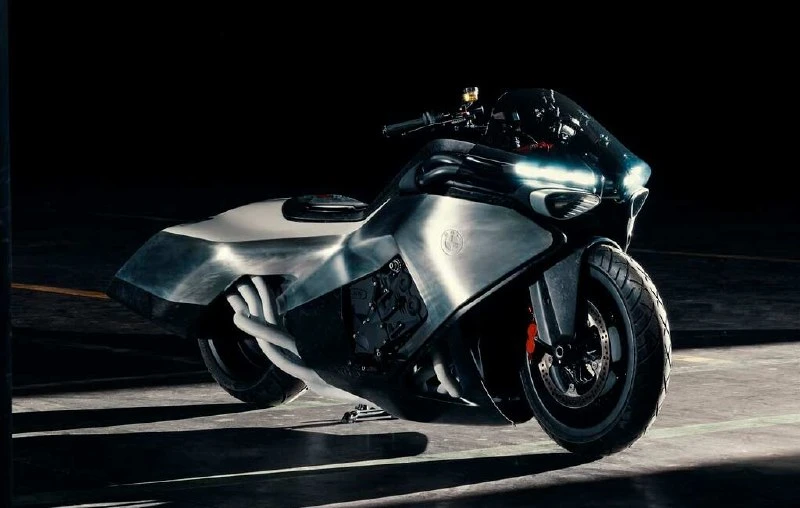 На конкурсе элегантности на вилле д'Эсте компания BMW Motorrad представила концептуальн...