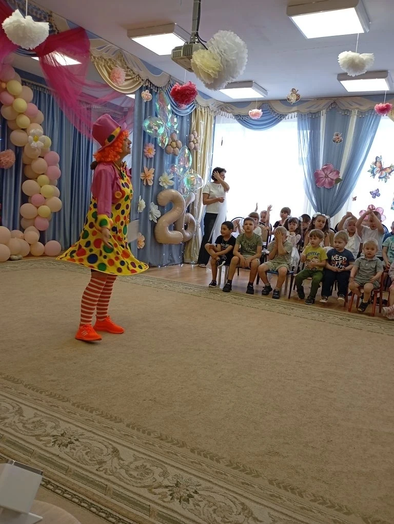 В нашем детском саду отметили День защиты детей.👫👶☀️🎈 В гостях было «Оранжевое лето»...