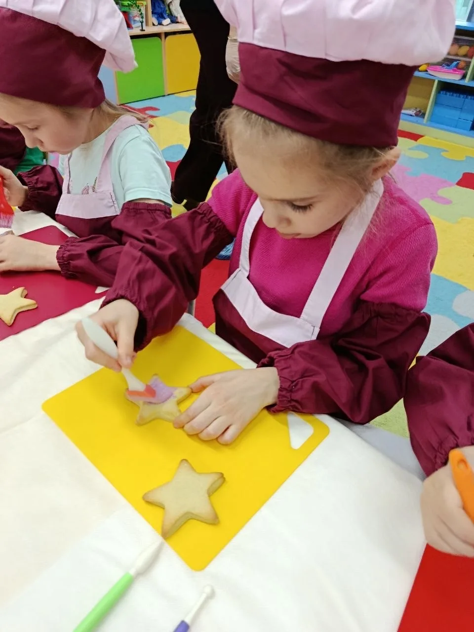 🍪 Космический кулинарный мастер-класс в Корпусе 5  В минувшую пятницу в подготовительной группе №21 