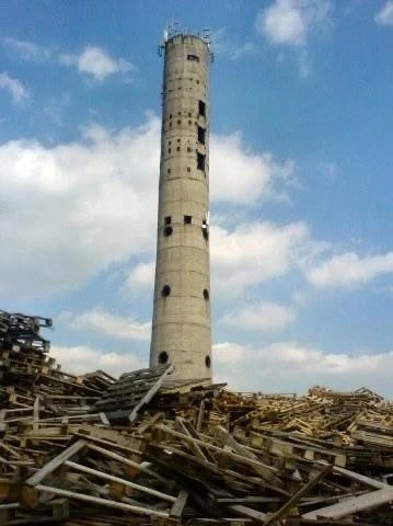 Башня для тренировки пожарных в Ясенево, 2004 год.