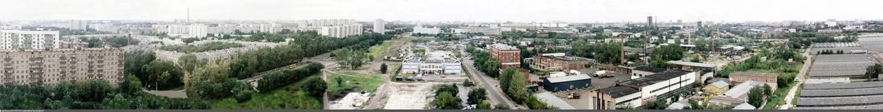 Панорама 95-го квартала, района Текстильщики