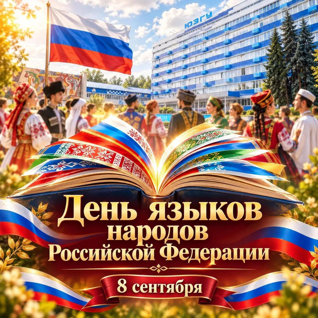 Юго-Западный государственный университет поздравляет всех с Днем языков народов Российс...