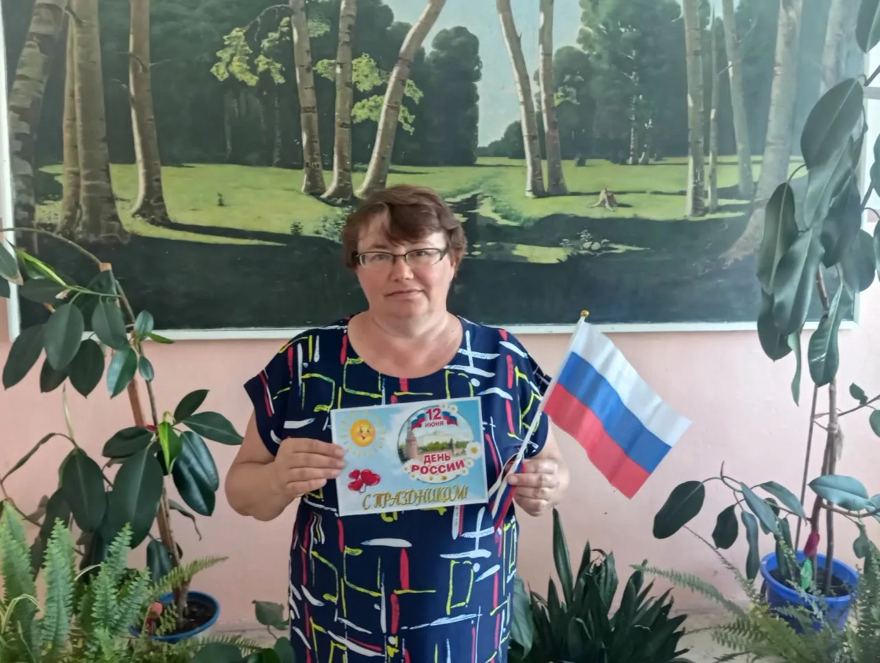 Владыкинская сельская библиотека МУК «РМЦБ» присоединилась к Всероссийской патриотической акции «Мы 