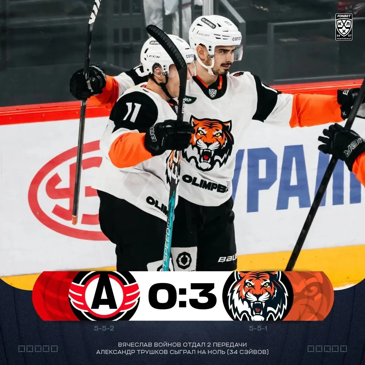 ⚡️«Автомобилист» дома всухую проиграл «Амуру» и прервал серию побед.